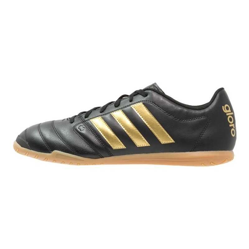 adidas Performance GLORO 16.2 IN Fußballschuh Halle core black/gold metallic