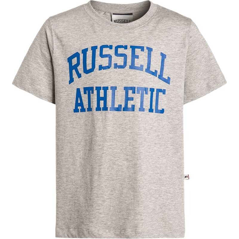 Russell Athletic TShirt print new grey marl