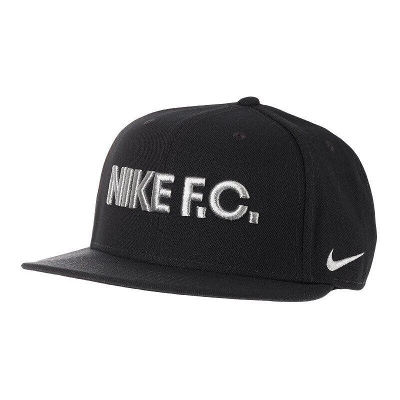 Nike Sportswear F.C. TRUE Cap black/white/black/metallic silver