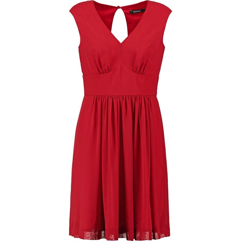 Swing Cocktailkleid / festliches Kleid rot