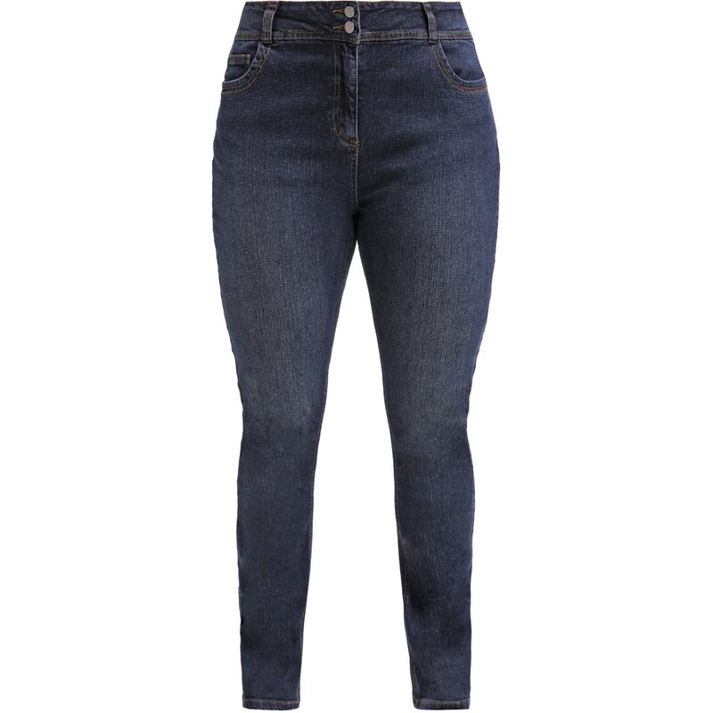 Anna Field Curvy Jeans Straight Leg dark blue denim