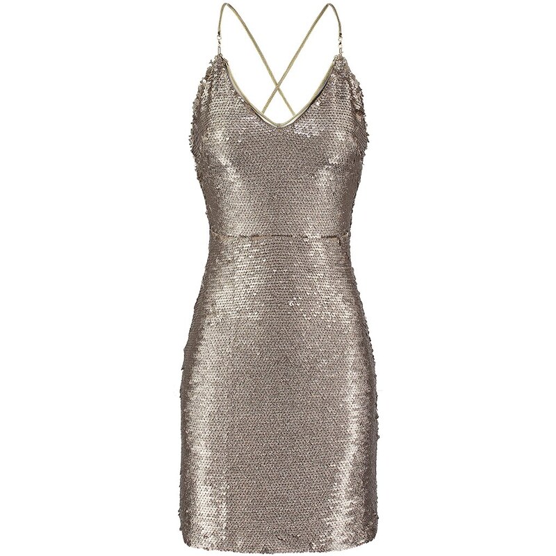 Topshop Cocktailkleid / festliches Kleid bronze