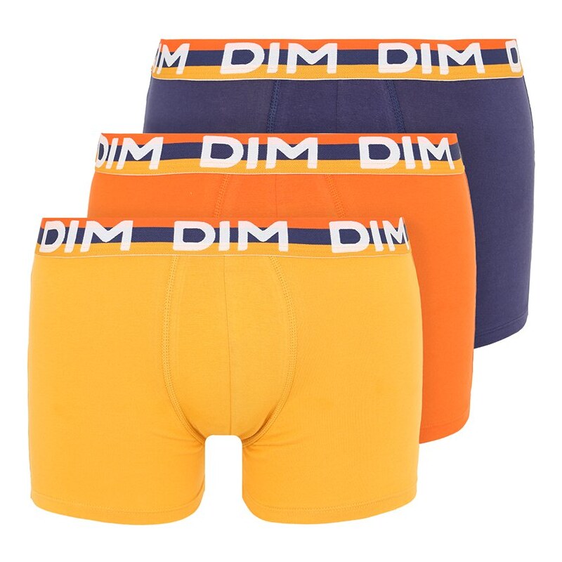 DIM Panties orange feu/bleu nuit/jaune ambre