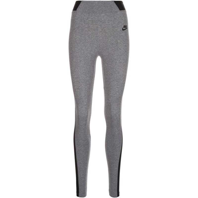 Nike Sportswear BURNOUT Leggings Hosen carbon heather/black