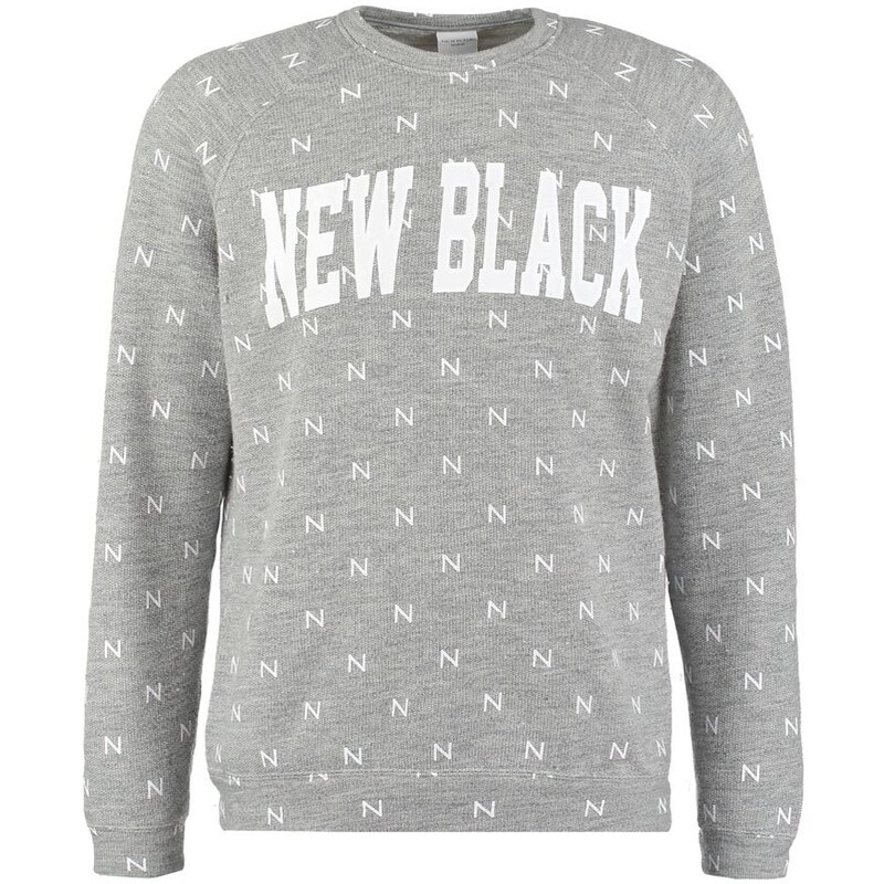 New Black CAMPUS Sweatshirt grey melange