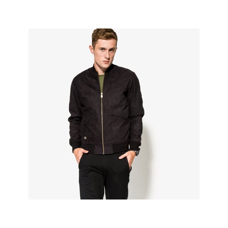 NEW ERA JACKE CRAFTED SUEDE LETTERMAN