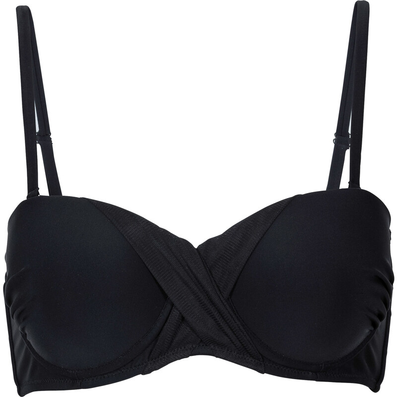 RAINBOW Bügel Bikini Oberteil in schwarz für Damen von bonprix