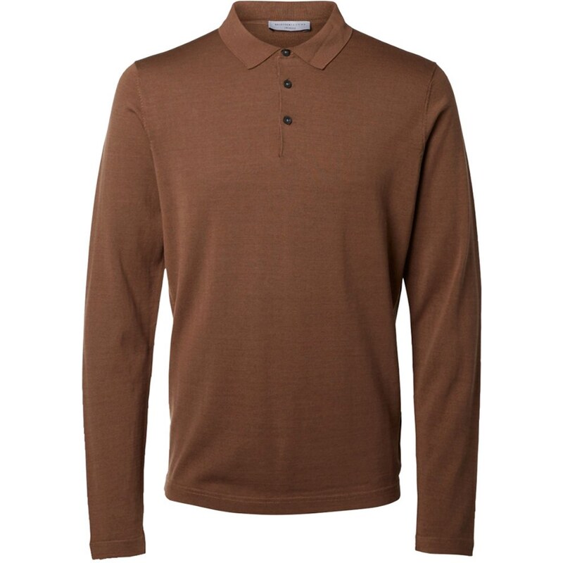 Selected Homme Poloshirt camel