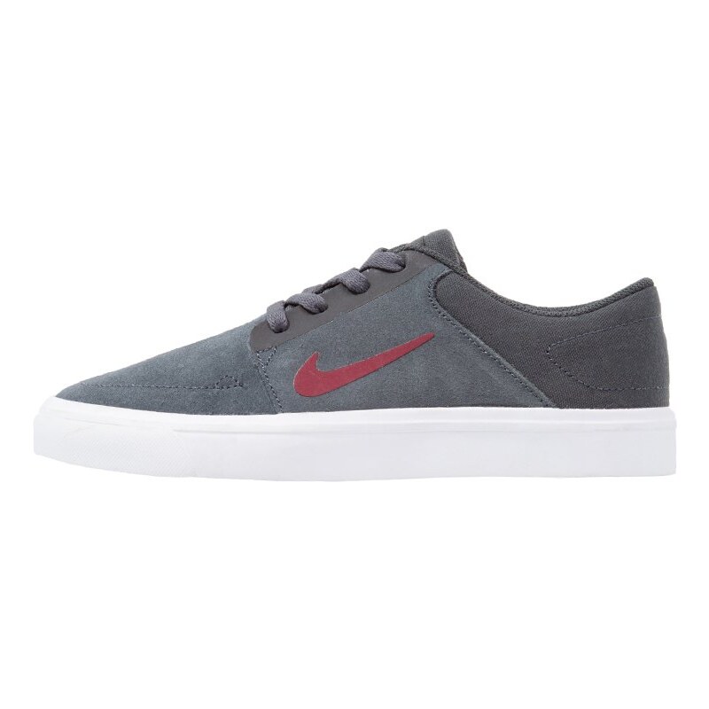 Nike SB PORTMORE Sneaker low anthracite/team red