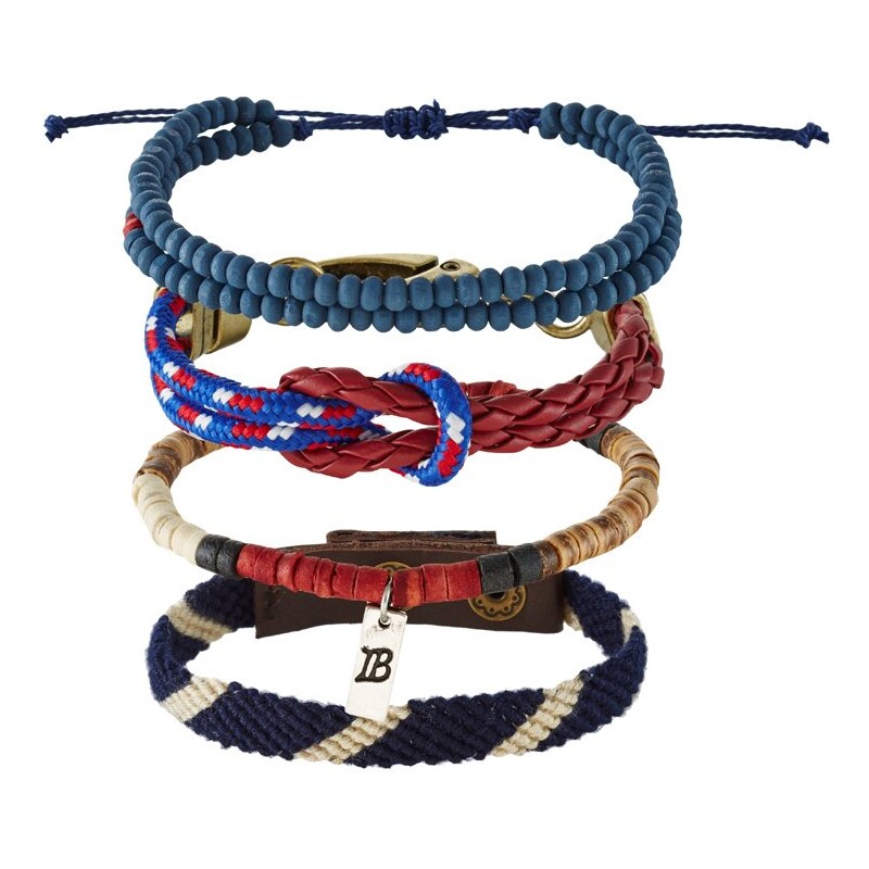 Icon Brand 4 PACK Armband blue/red