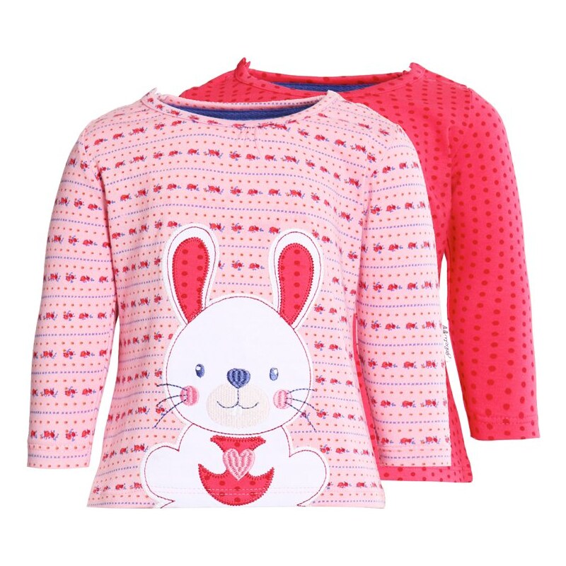Gelati Kidswear 2 PACK Langarmshirt hellrot/rosa/multicolor