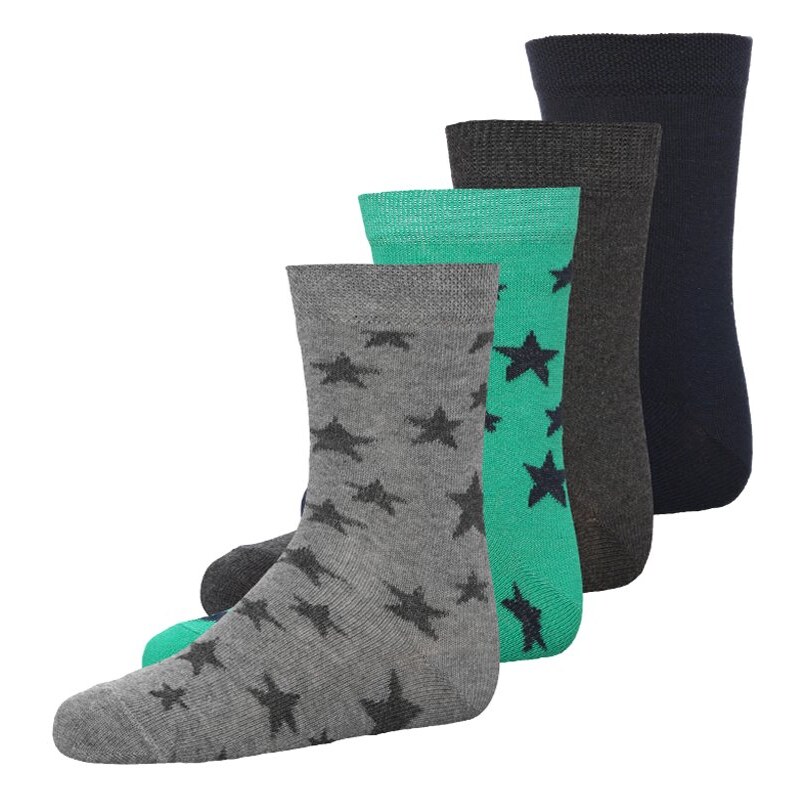 Ewers 4 PACK Socken blau/grau/grün/navy