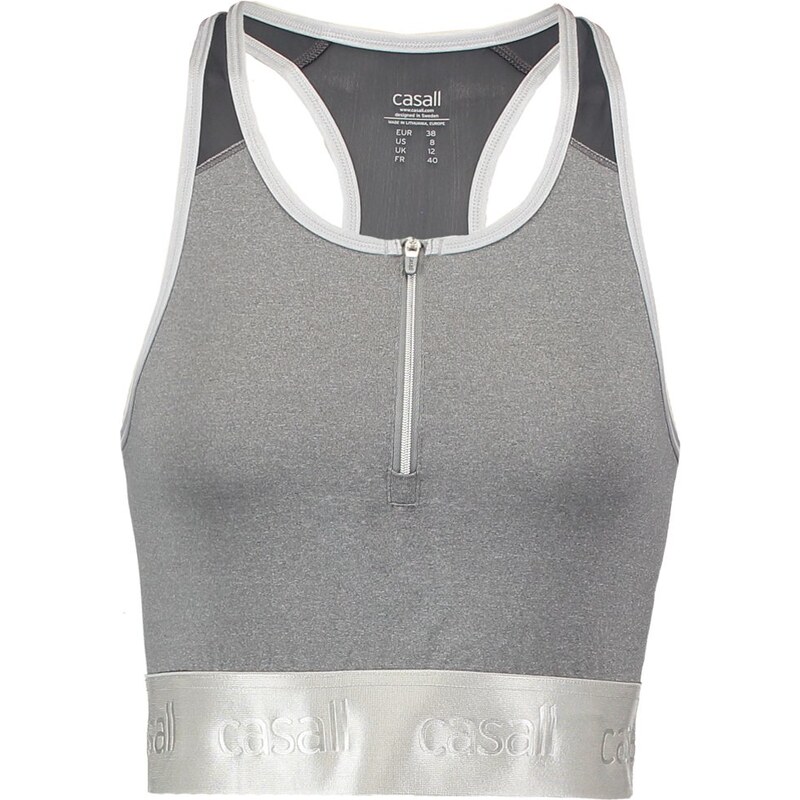 Casall SIMPLY AWESOME Top grey melange