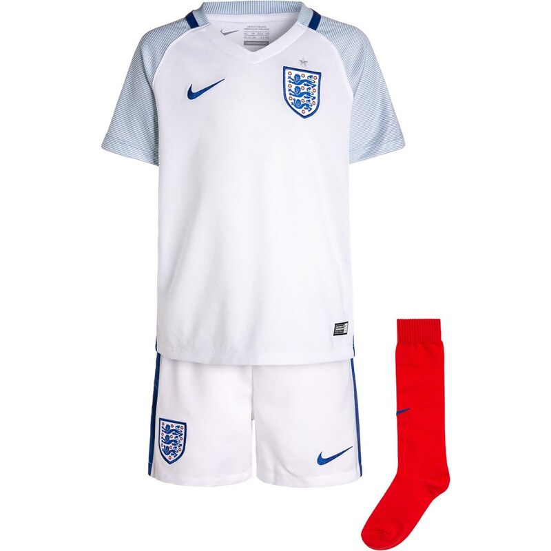 Nike Performance 2016 ENGLAND STADIUM HOME SET TShirt print blanc/bleu clair