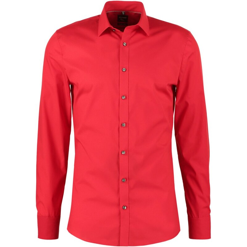 Olymp No. 6 SUPER SLIM FIT Businesshemd rot