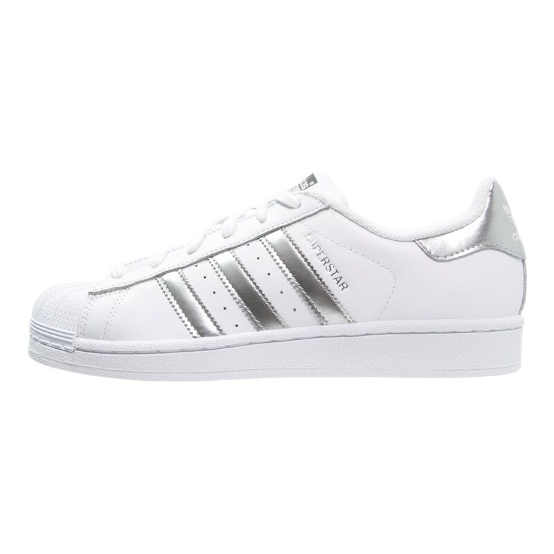 adidas Originals SUPERSTAR Sneaker low white/silver metallic/core black