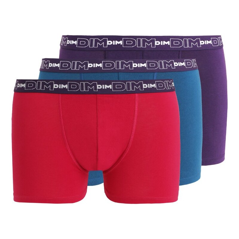 DIM 3 PACK Panties violet profond/rose carmin/bleu minuit