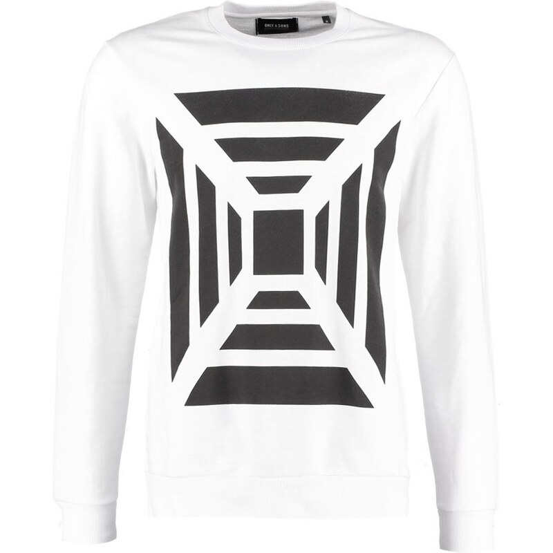 Only & Sons ONSSTERLING Sweatshirt white