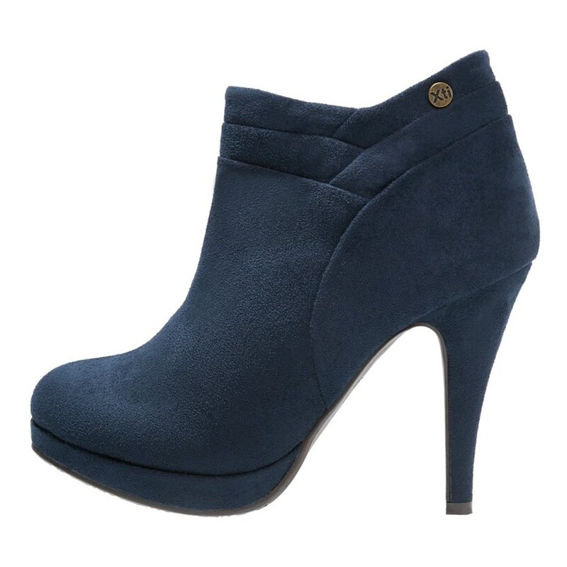 XTI Plateaustiefelette navy