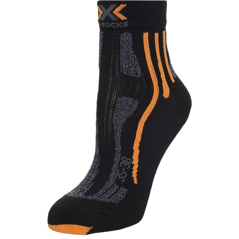 X Socks RUN SPEED TWO Sportsocken black/grey mouline