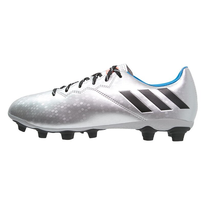 adidas Performance MESSI 16.4 FXG Fußballschuh Nocken silver metallic/core black/shock blue