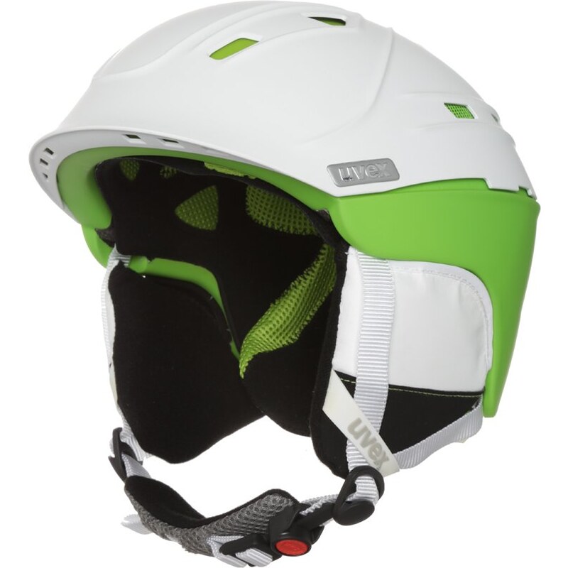 Uvex P2US Helm white/green mat