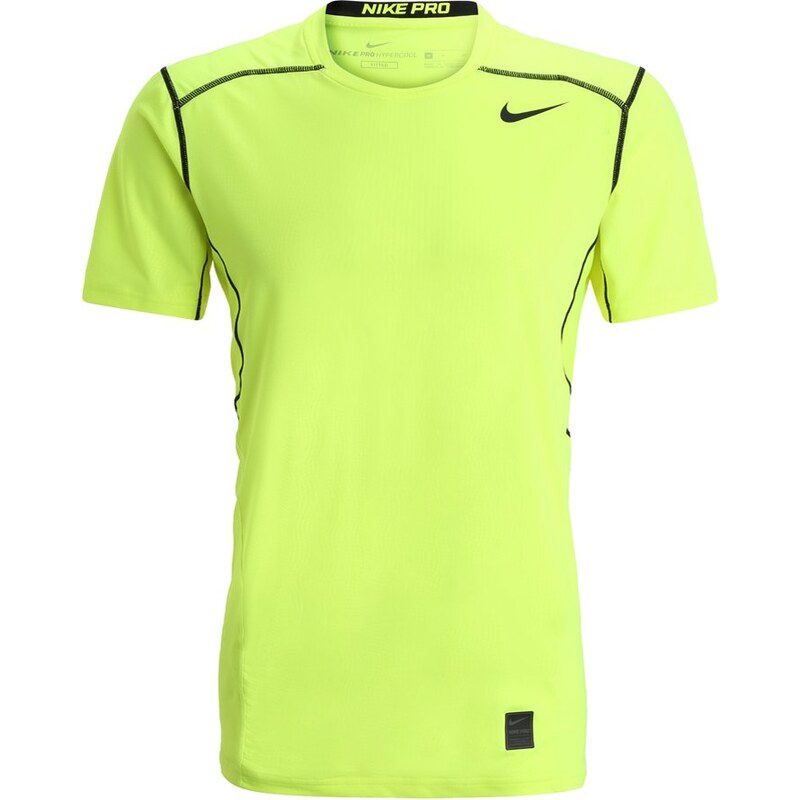 Nike Performance PRO HYPERCOOL Unterhemd / Shirt volt/black