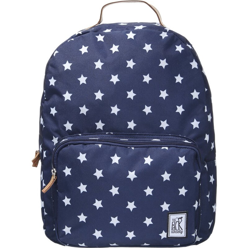 The Pack Society Tagesrucksack blue/white