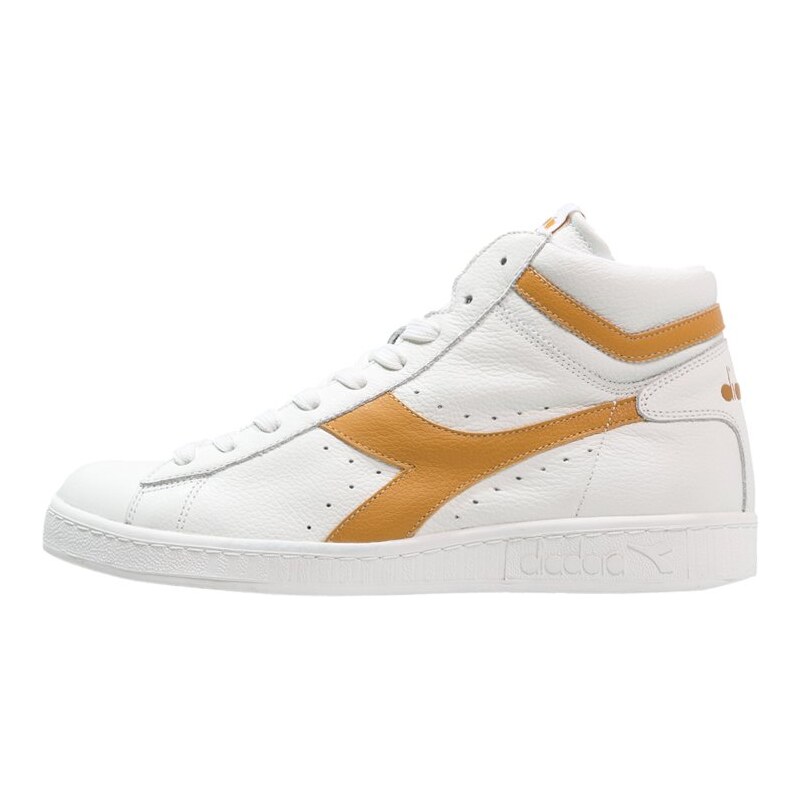 Diadora GAME Sneaker high white/amber gold
