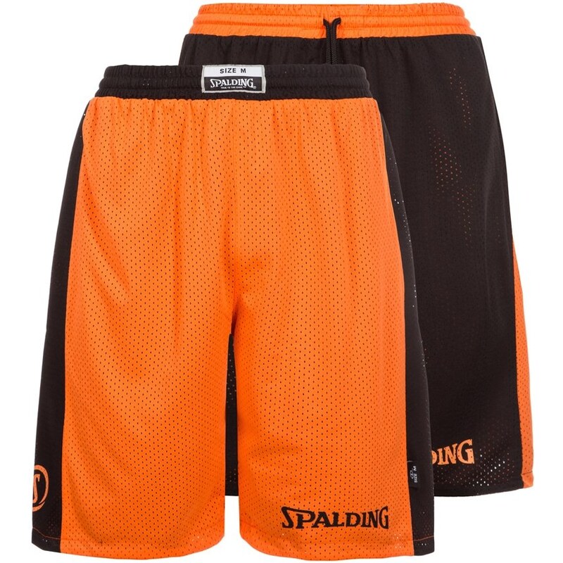 Spalding 2 PACK kurze Sporthose orange/black