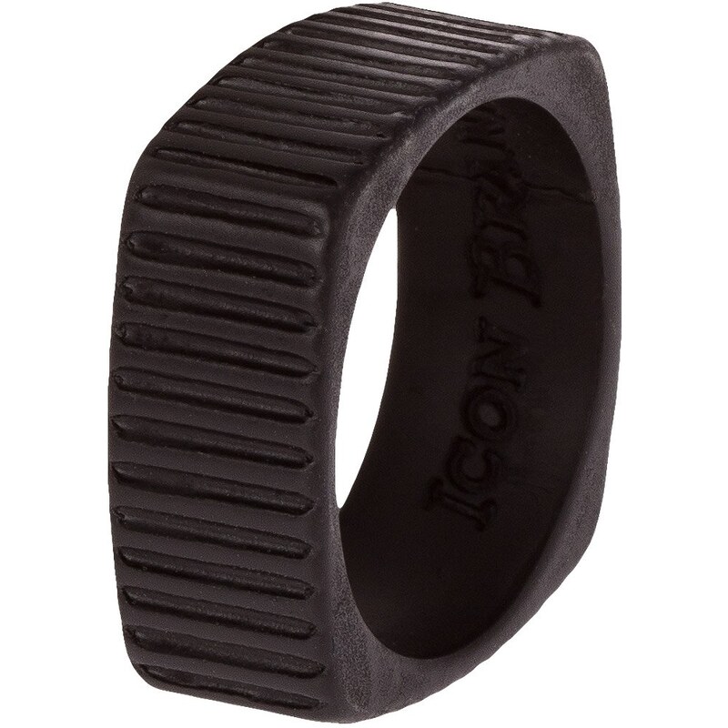 Icon Brand TIME SQUARED Ring black