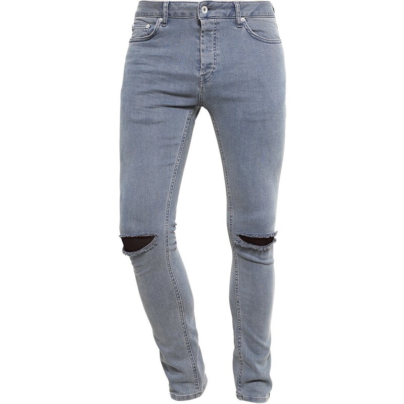 Topman SMOKEY Jeans Skinny Fit grey