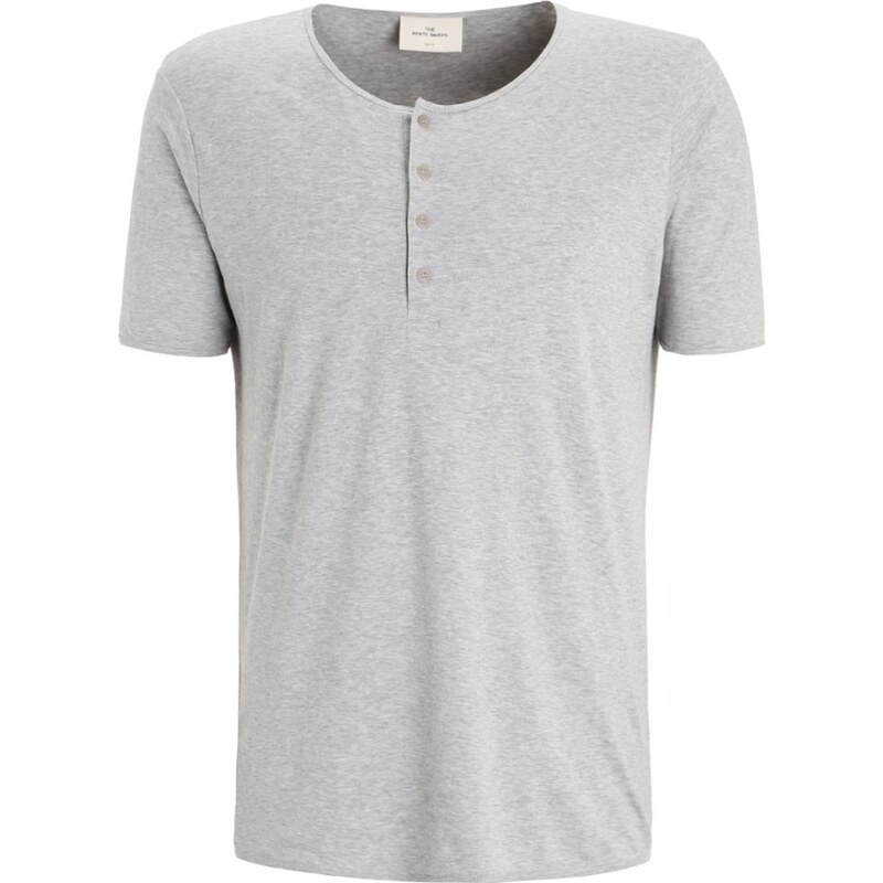 The White Briefs Nachtwäsche Shirt grey melange