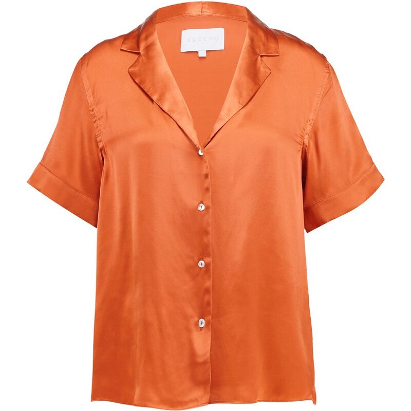 ASCENO Nachtwäsche Shirt mecca orange