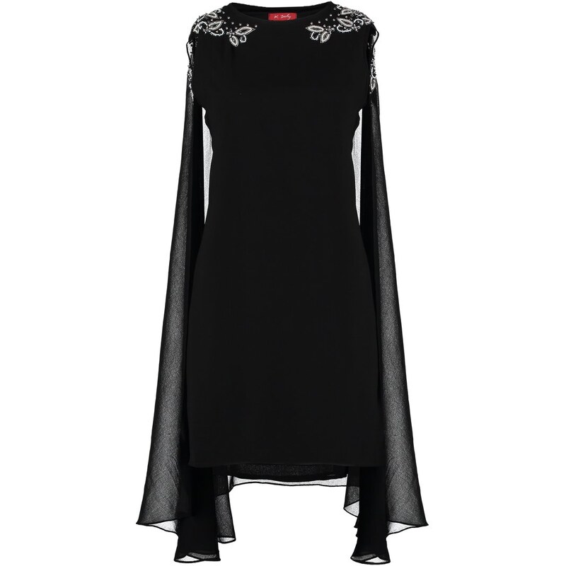 Derhy GALANTERIE Cocktailkleid / festliches Kleid noir