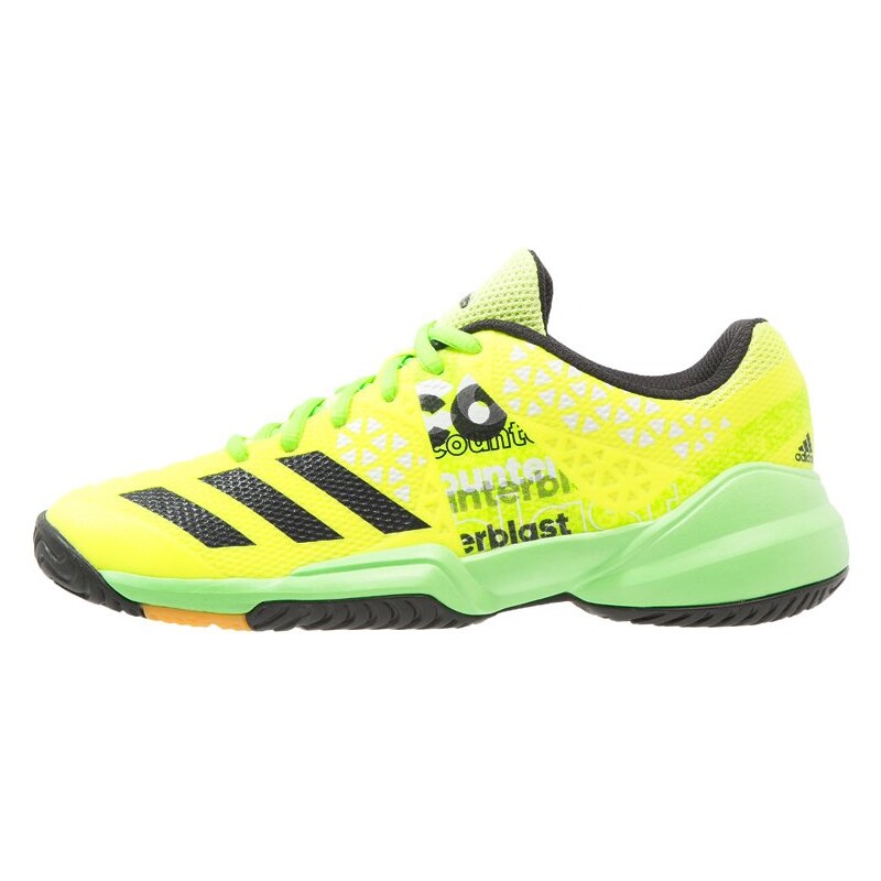 adidas Performance COUNTERBLAST FALCON Handballschuh solar yellow/utility black/semi solar green
