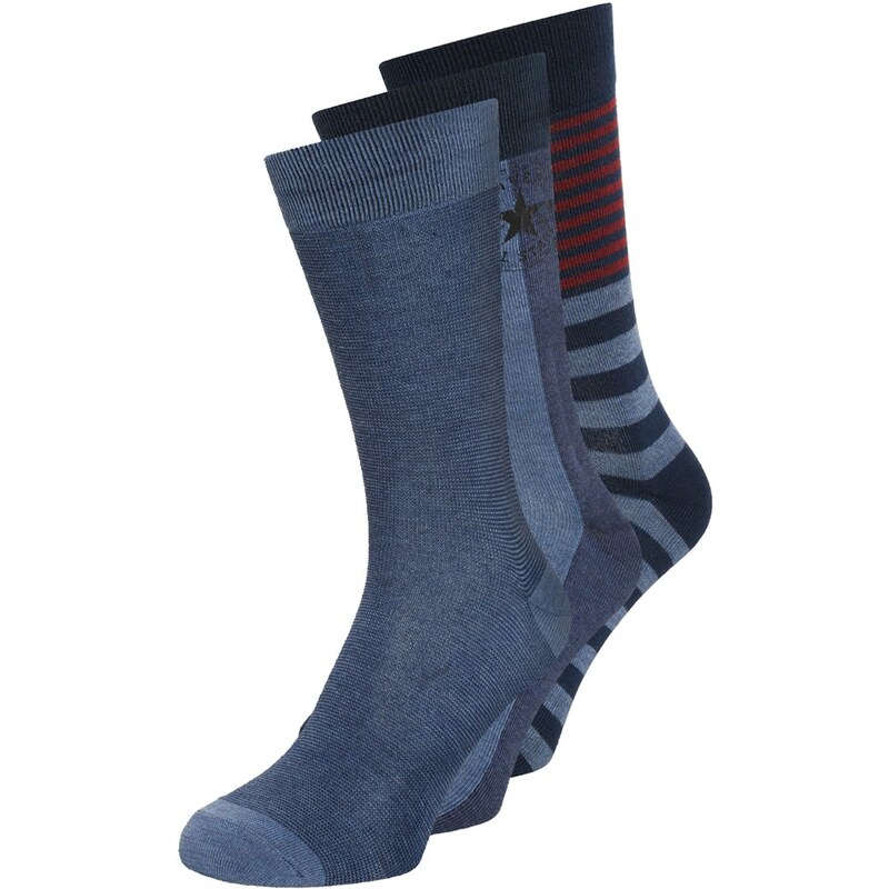 Converse 3 PACK Socken denim/navy/multi
