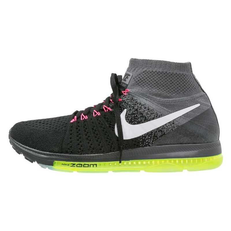 Nike Performance ZOOM ALL OUT FLYKNIT Sneaker high black/white/cool grey