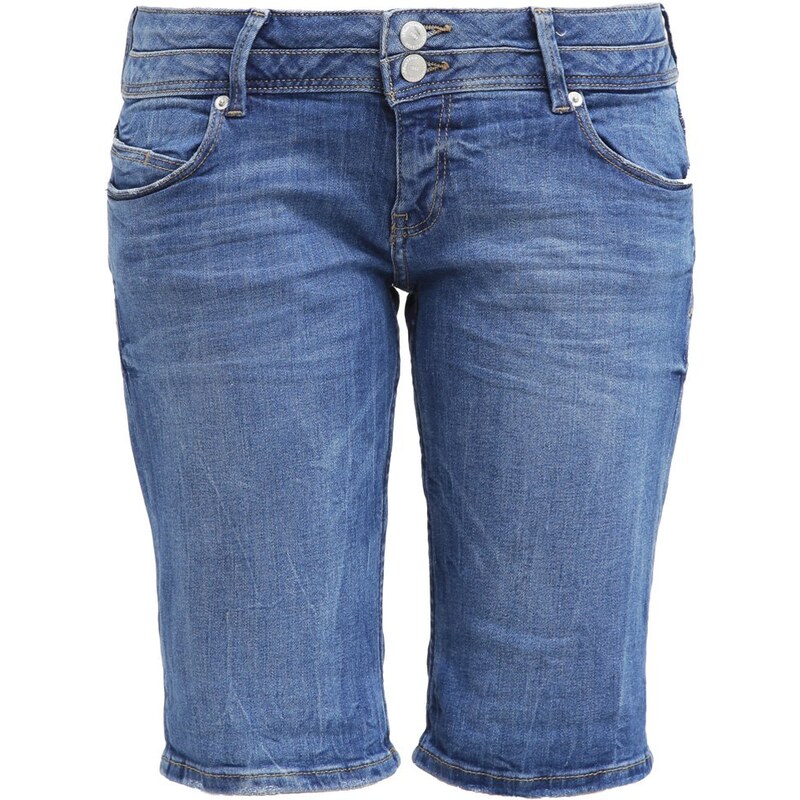 Q/S designed by Jeans Shorts blue denim heavy stone wash