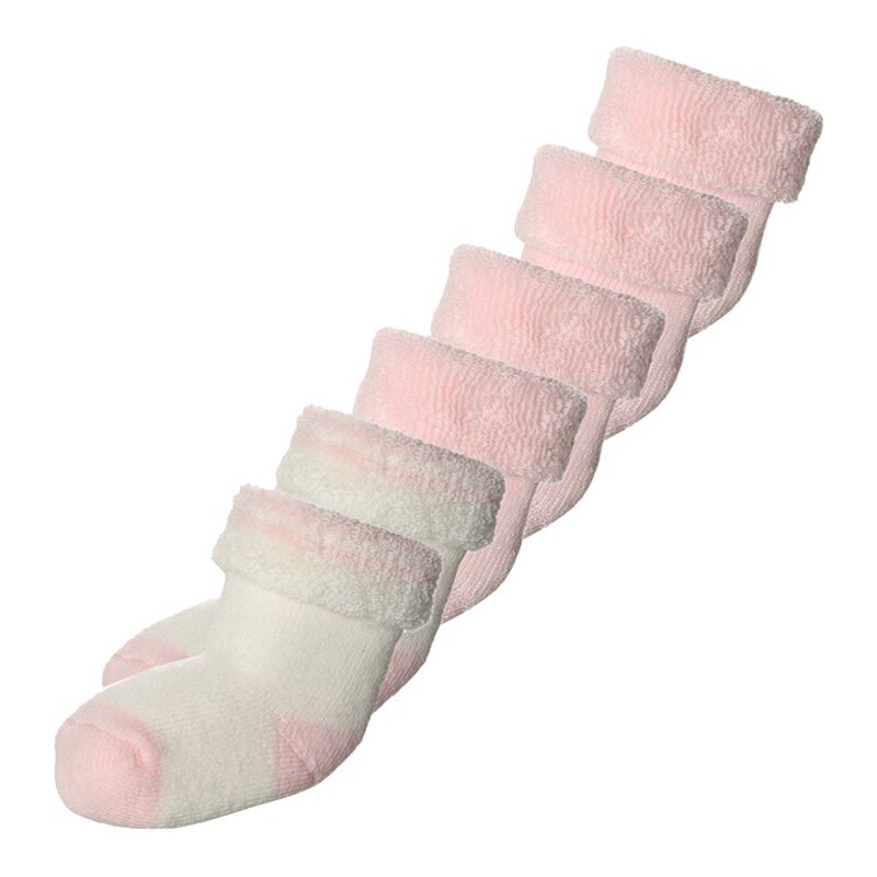 Ewers 6 PACK Socken rosa/offwhite