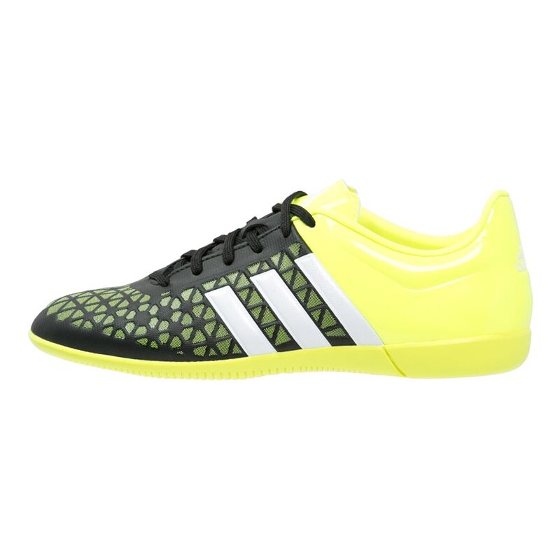 adidas Performance ACE 15.3 IN Fußballschuh Halle core black/white/solar yellow