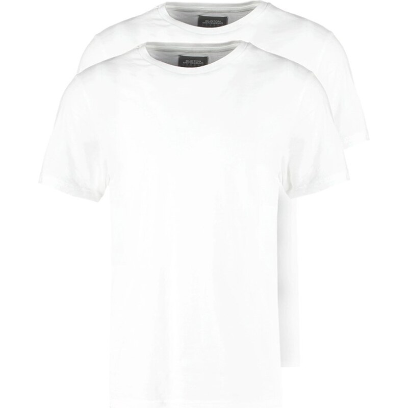 Burton Menswear London 2 PACK TShirt basic white