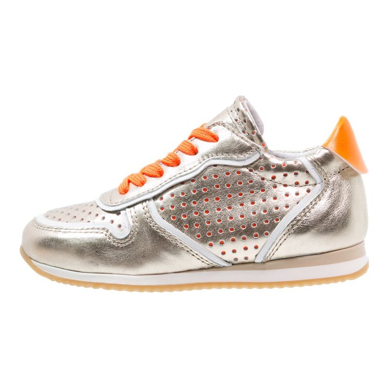 Pinocchio Sneaker low platinum/oranje