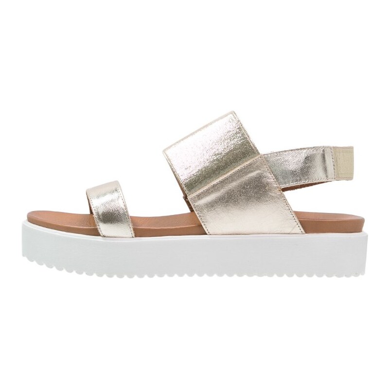 Inuovo Plateausandalette gold