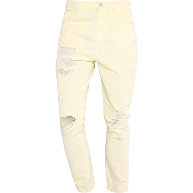 YOURTURN Jeans Tapered Fit light yellow