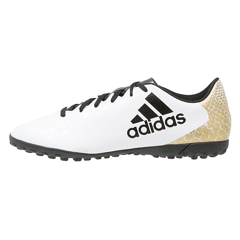 adidas Performance X 16.4 TF Fußballschuh Multinocken white/core black/gold metallic
