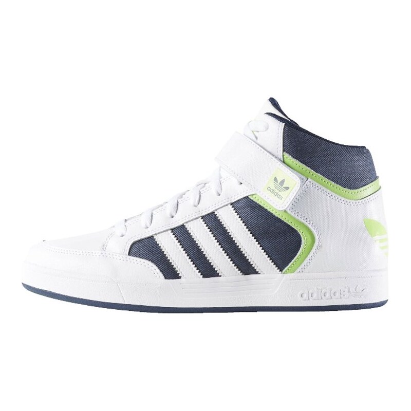 adidas Originals VARIAL Sneaker high white/solar green/collegiate navy