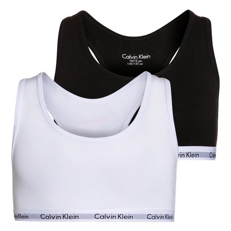 Calvin Klein Underwear 2 PACK Bustier white/black