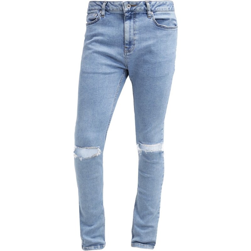 Topman SPRAY ON Jeans Skinny Fit light blue