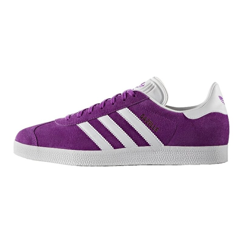 adidas Originals GAZELLE Sneaker low shock purple/white/gold metallic